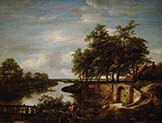 Landscape with River and Cellar Entrance